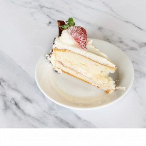 Strawberry Sponge Gateaux